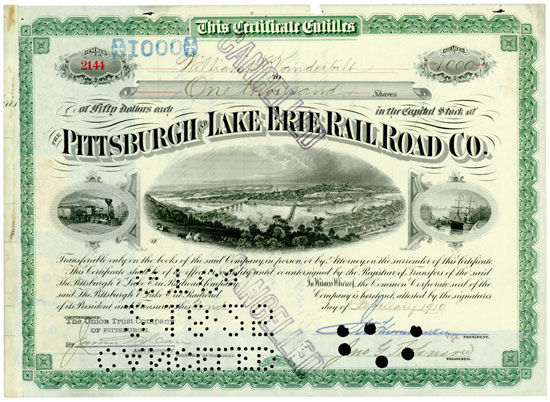 Pittsburgh and Lake Erie Rail Road Co.