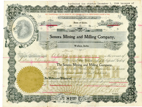 Sonora Mining and Milling Company