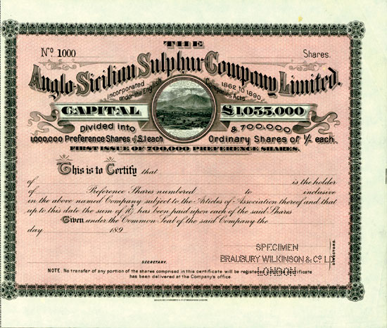 Anglo-Silician Sulphur Company Limited