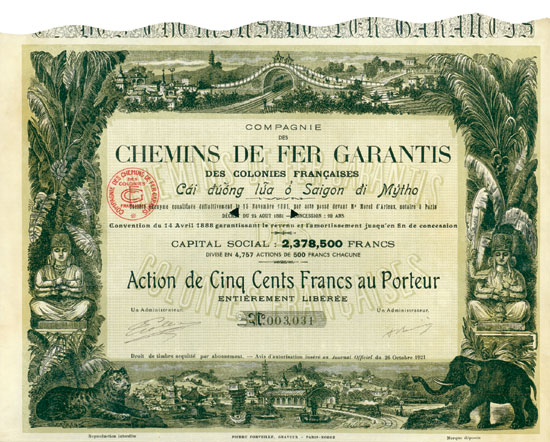 Compagnie des Chemins de Fer Garantis des Colonies Françaises