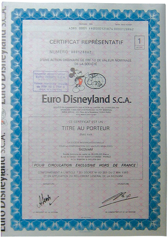 Euro Disneyland [8 Stück]