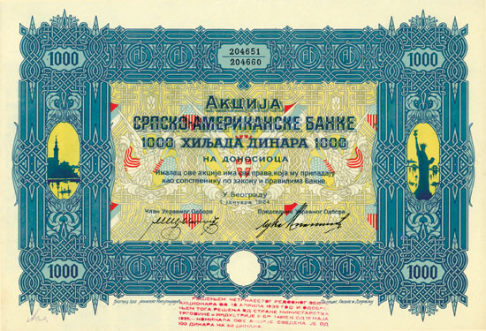 Serbisch-Amerikanische Bank