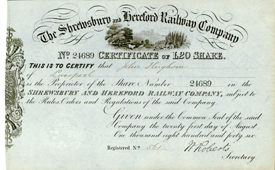 Shrewsbury and Hereford Railway Company