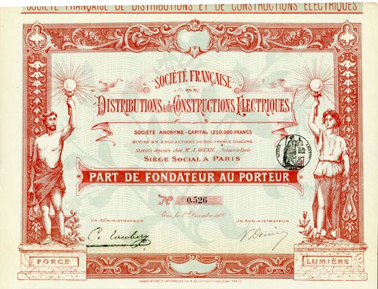 Société Française de Distributions & de Constructions Electriques