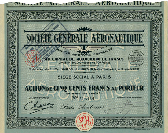 Société Générale Aéronautique 