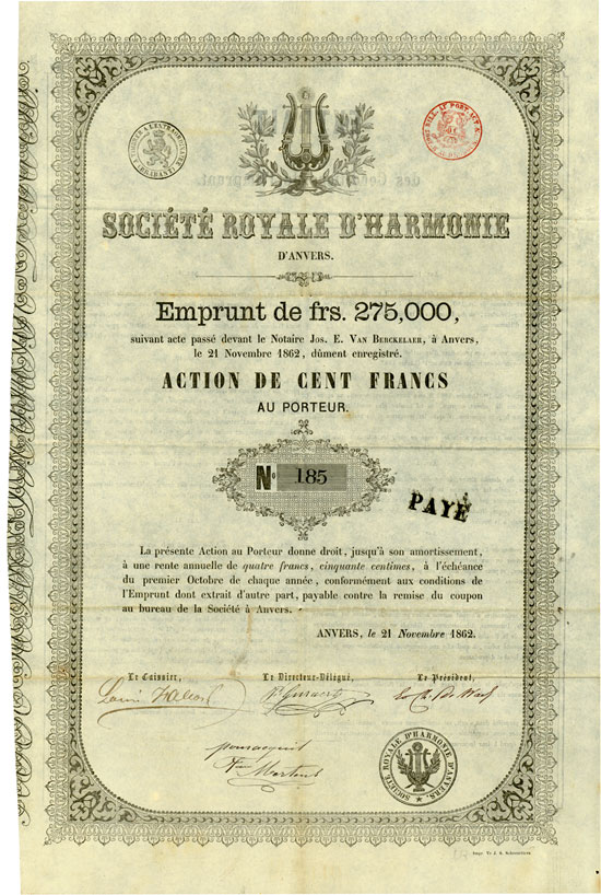 Société Royale d'Harmonie d'Anvers