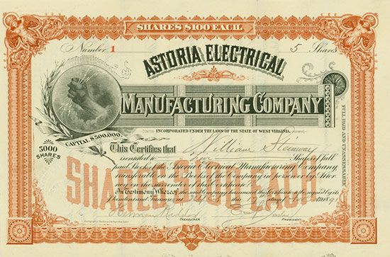Astoria Electrical Manufacturing Company