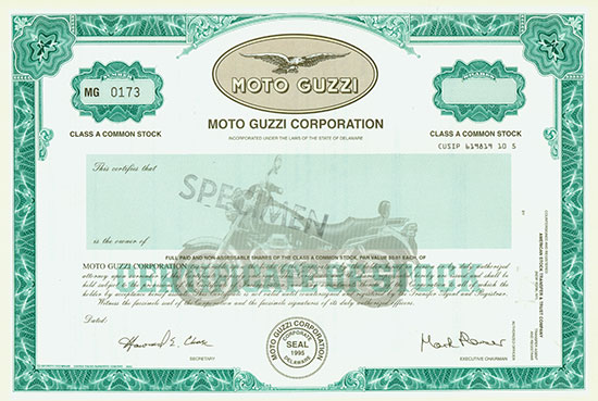 MOTO GUZZI Corporation