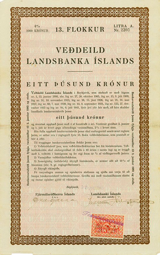 Veddeild Landsbanka Íslands