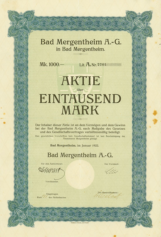 Bad Mergentheim AG