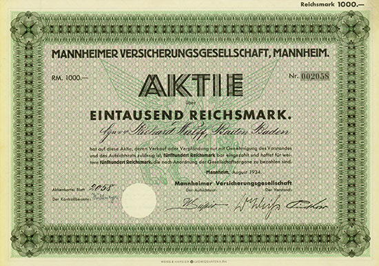 Mannheimer Versicherungsgesellschaft AG