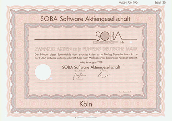 SOBA Software AG