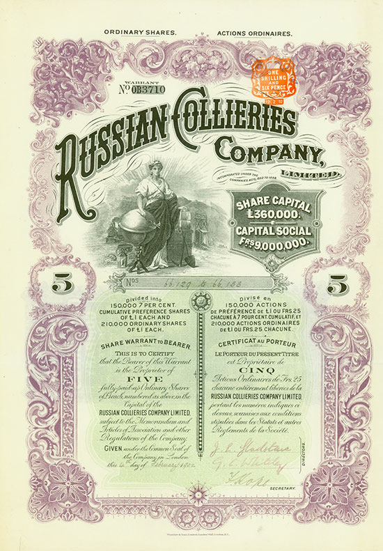 Russian Collieries Company, Limited
