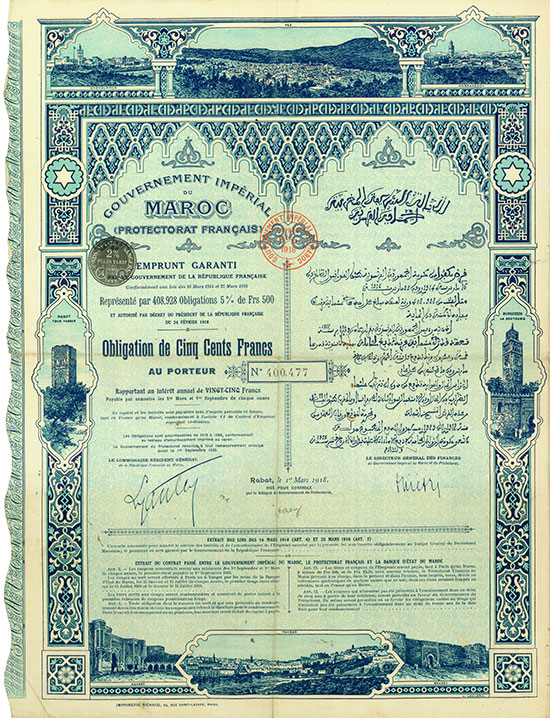 Gouvernement Impérial du Maroc (Protectorat Français)