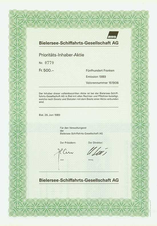 Bielersee-Schiffahrts-Gesellschaft AG