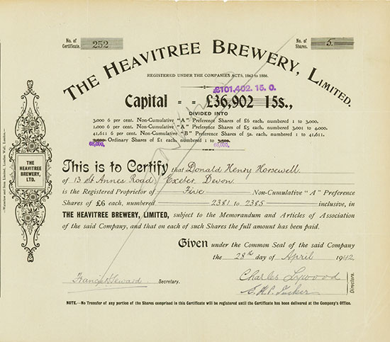 Heavitree Brewery, Limited