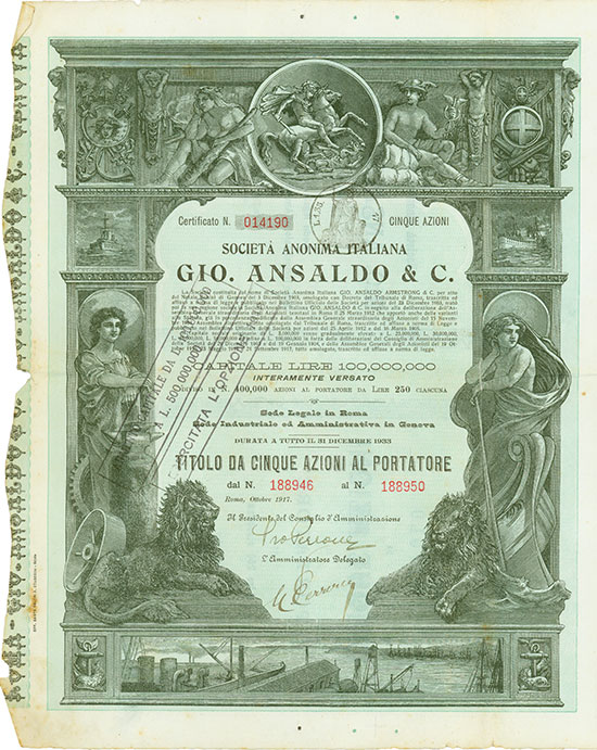 Societa Anonima Italiana Gio. Ansaldo & C.