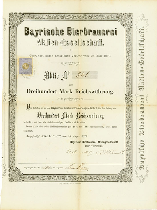 Bayrische Bierbrauerei AG