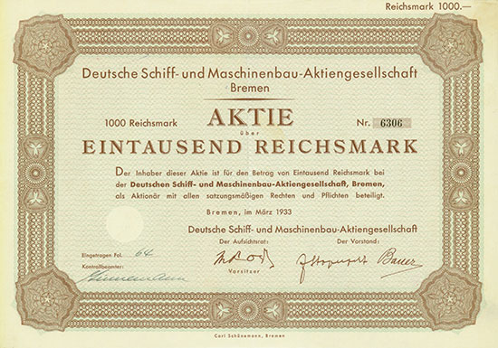 Deutsche Schiff- und Maschinenbau-AG