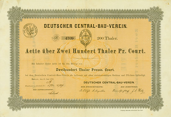 Deutscher Central-Bau-Verein