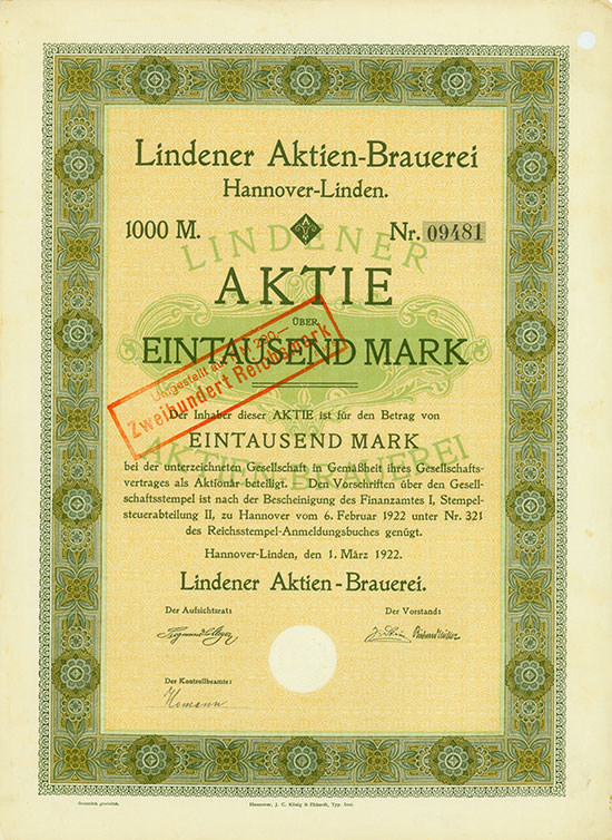 Lindener Aktien-Brauerei