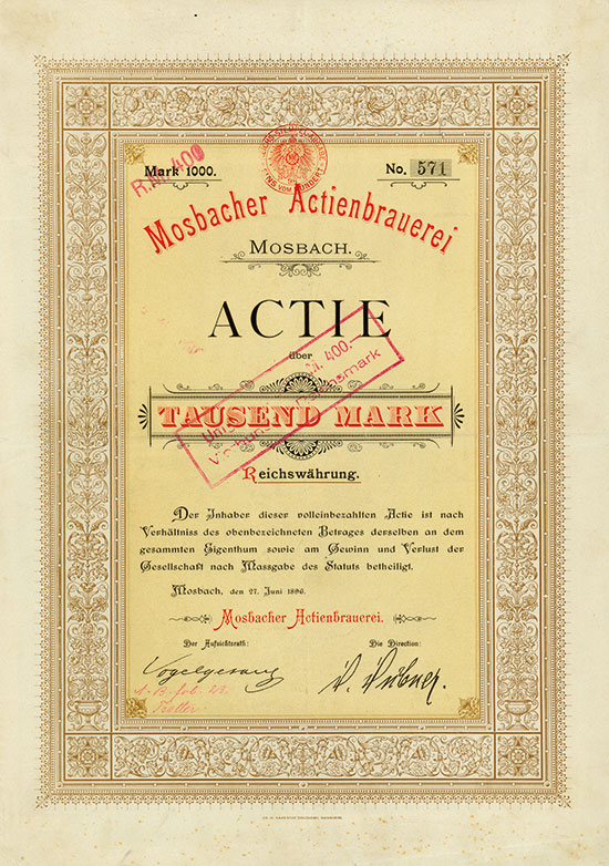 Mosbacher Actienbrauerei