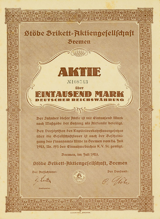 Stöbe Brikett-AG