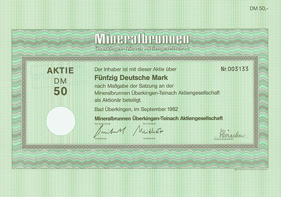Mineralbrunnen Überkingen-Teinach AG