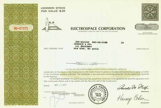Electrospace Corporation