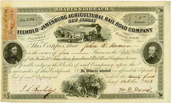 Freehold and Jamesburg Agricultural Rail Road Company