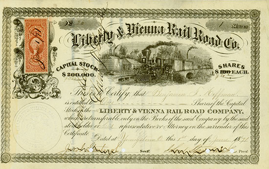 Liberty & Vienna Rail Road Company