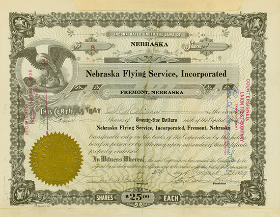 Nebraska Flying Service, Incorporated
