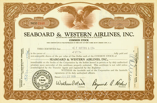 Seaboard & Western Airlines, Inc.