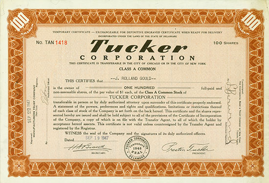 Tucker Corporation