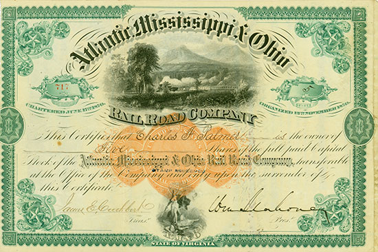 Atlantic, Mississippi & Ohio Rail Road Company