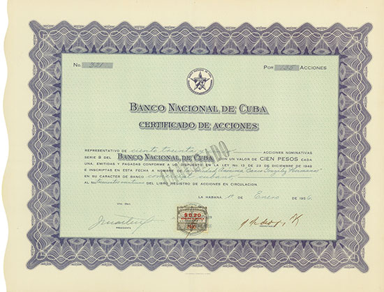 Banco Nacional de Cuba [5 Stück]
