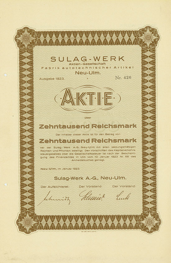 SULAG-Werke A.-G.