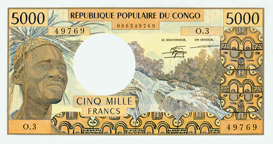 République Populaire du Congo - Banque des États de l'Afrique Centrale - Pick 4