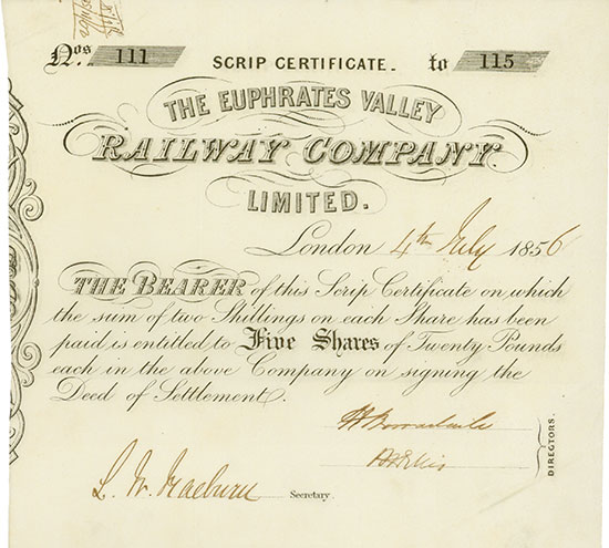 Euphrates Valley Railway Company Limited