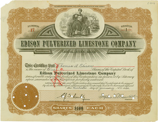Edison Pulverized Limestone Company