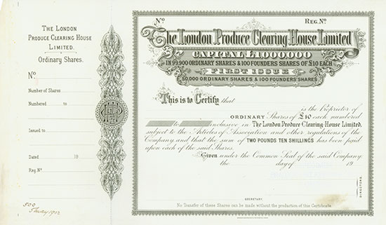 London Produce Clearing House Limited