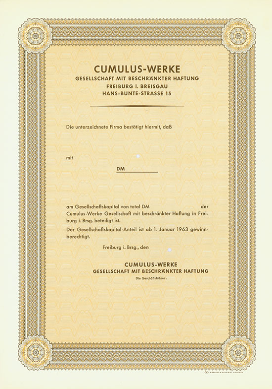 Cumulus-Werke GmbH