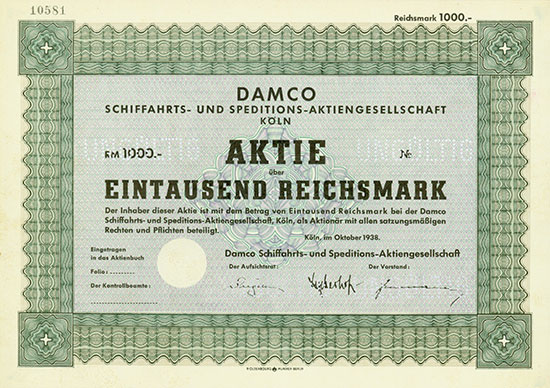 Damco Schiffahrts- und Speditions-AG