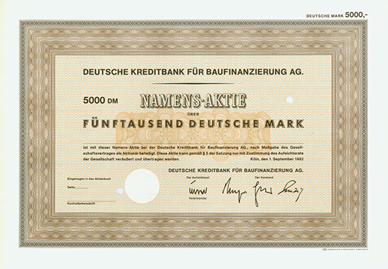 Deutsche Kreditbank für Baufinanzierung AG