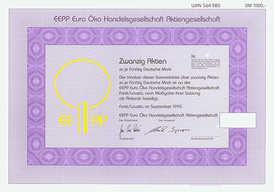 EEPP Euro Öko Handelsgesellschaft AG