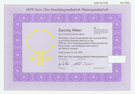 EEPP Euro Öko Handelsgesellschaft AG