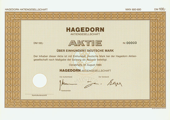 Hagedorn AG