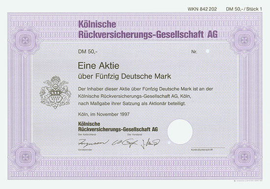 Kölnische Rückversicherungs-Gesellschaft AG