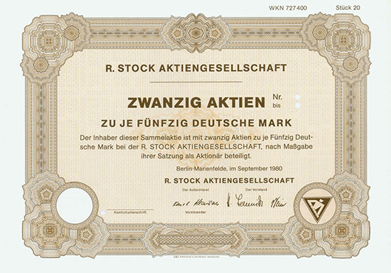 R. Stock AG