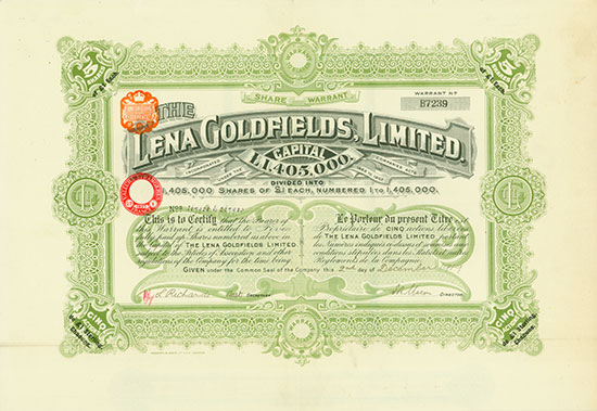 Lena Goldfields, Limited